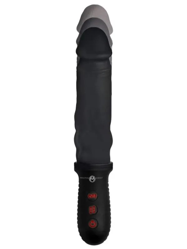 8X Auto Pounder Vibrating & Thrusting Dildo Dildo med vibrator