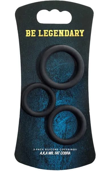 A.K.A Mr. Fat Cobra C-rings 3-pack Penisringar paket
