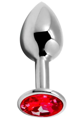 Alive BDSM Line Analplugg metall Large, Röd