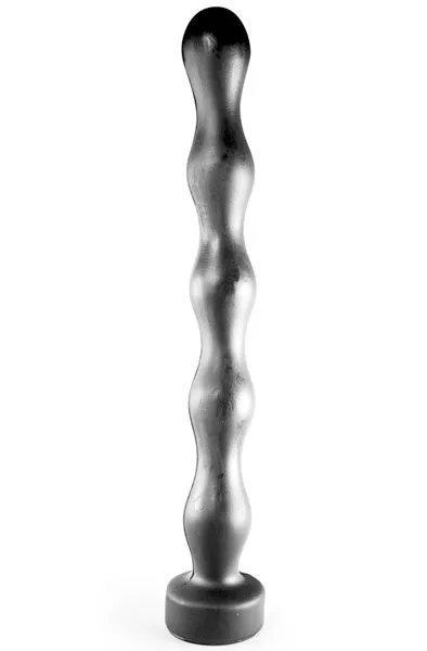 All Black Anal Beads 41,5 cm Extra lång analdildo