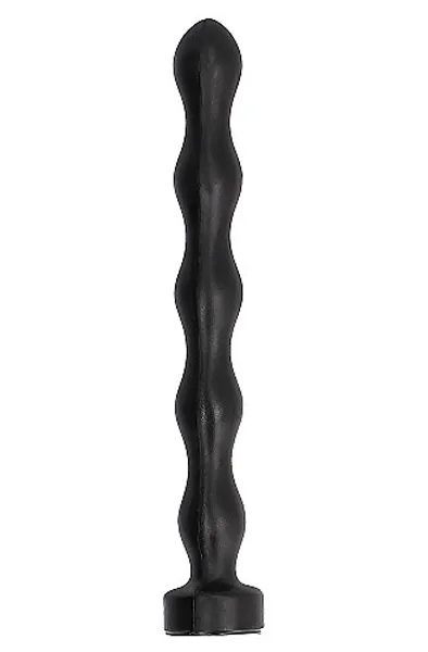 All Black Anal Plug Ball 32 cm Analdildo