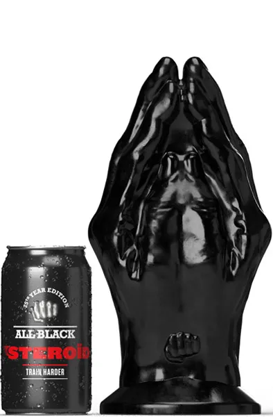All Black Steroïd Hail Mary 24 cm Fisting hand