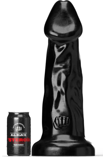 All Black Steroïd Olympus 42 cm XXL dildo