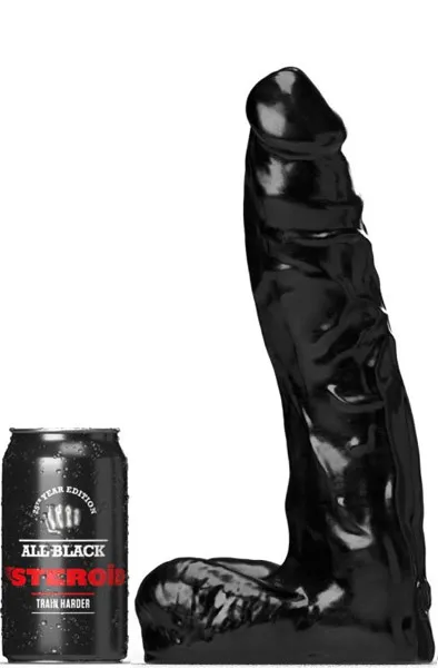 All Black Steroïd The Coach 29,5 cm XL dildo
