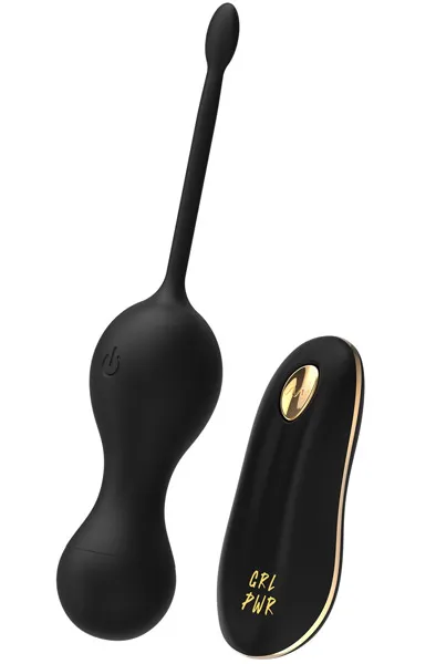 Amelia Vibrating Weighted Kegel Balls Knipkulor / Geishakulor