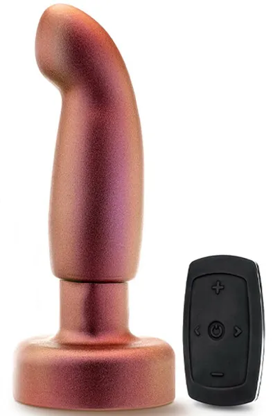 Anal Adventures Matrix Bionic Plug Cosmic Copper Analplugg med vibrator