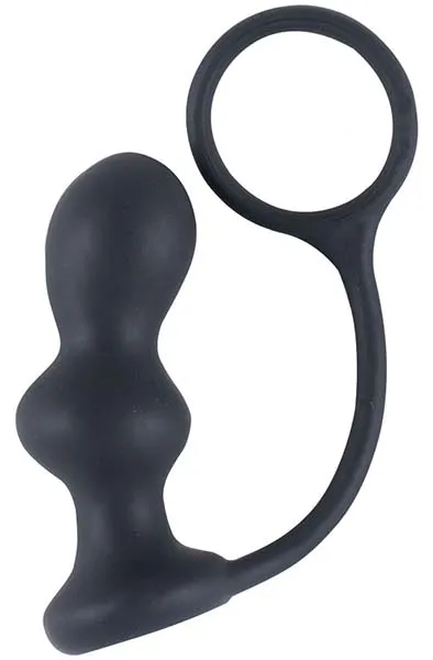 Anal Pleasure & Performance Ring Analplugg med dragring