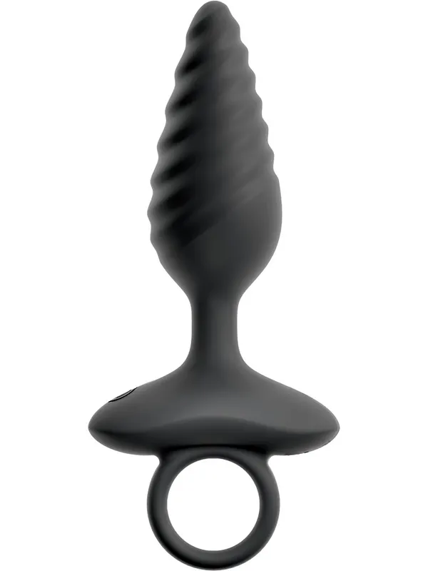 Anos: Twisted Butt Plug with Vibration