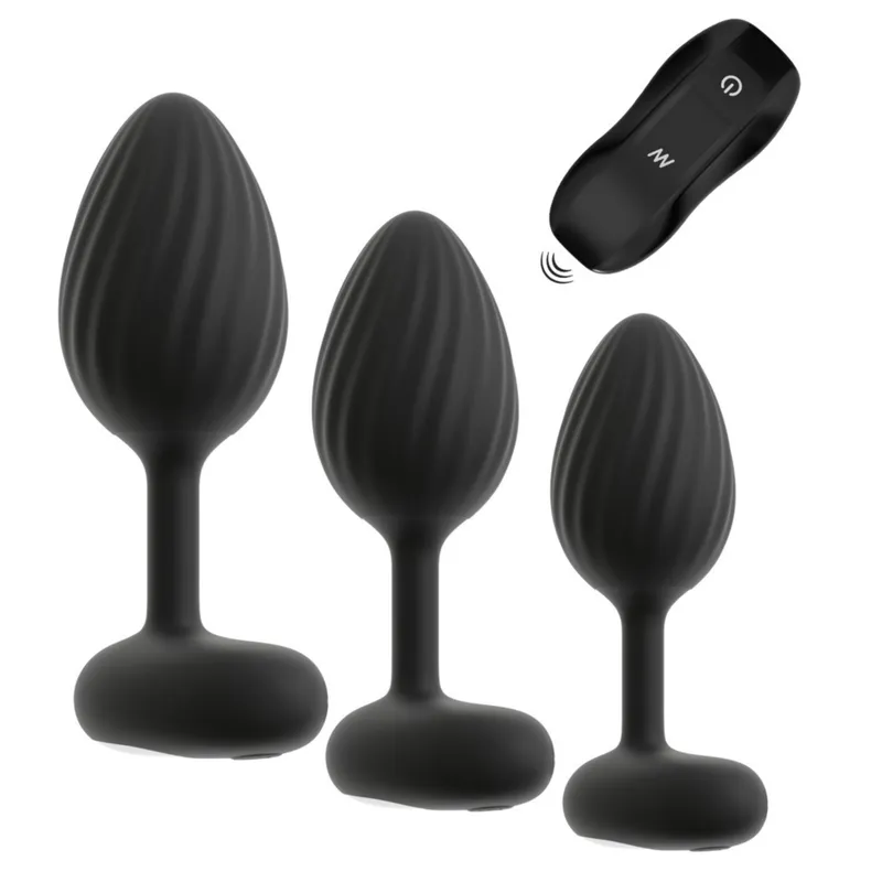 ANOS Vibrating Buttplug Set