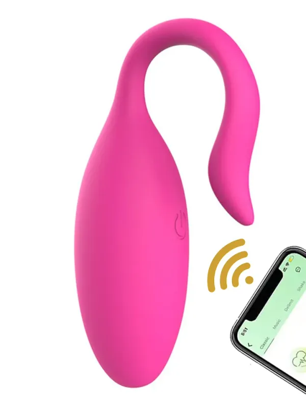App-Controlled Vibrating Egg Appstyrt vibrerande ägg