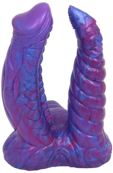 Bad Demon Double Dildo Orphox Purple 18,5 cm Dragon dildo