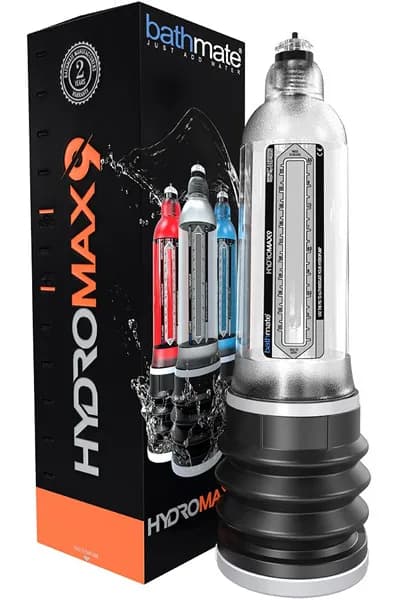 Bathmate Hydromax 9 Penis Pump Clear Penispump