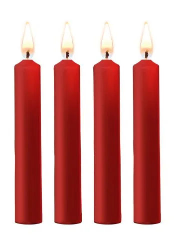BDSM Vaxljus Röda 4-pack