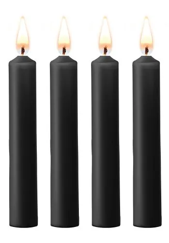 BDSM Vaxljus Svarta 4-pack