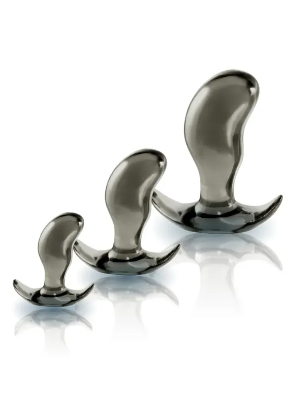 Black Axinite 3 in 1 Aanl Plug Kit Set II Analpluggar paket