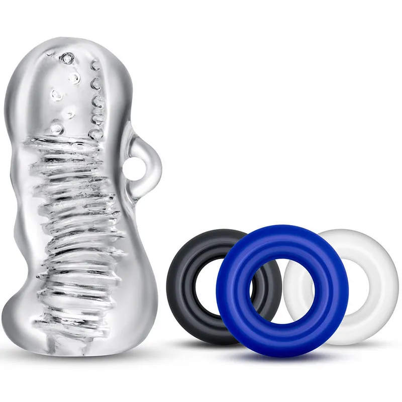 Blush Quickie Kit Jerk Off Clear