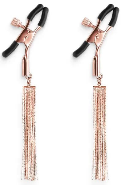 Bound Nipple Clamps D2 Rose Gold Bröstvårtsklämmor