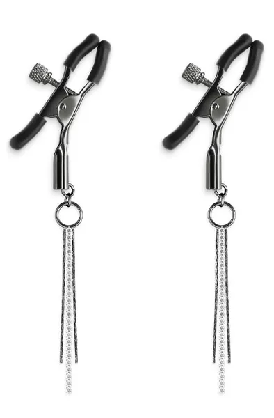 Bound Nipple Clamps D3 Gunmetal Bröstvårtsklämmor