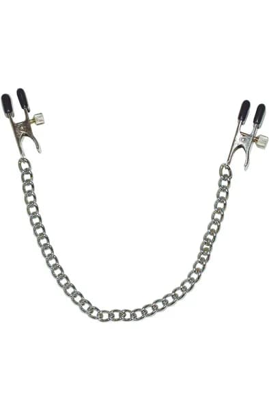 Breast Chain With Clamps 30 cm Bröstklämmor med kedja