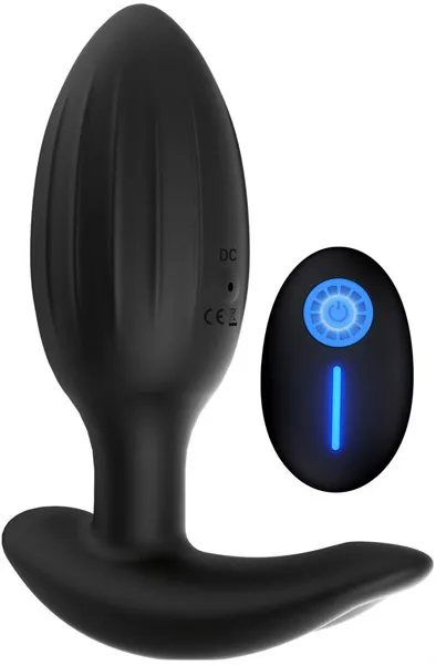 Buttplug With Remote Analplugg med vibrator