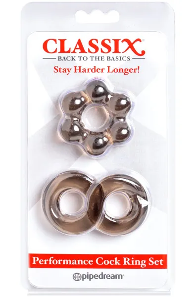 Classix Performace Cock Ring Set Penisringar paket