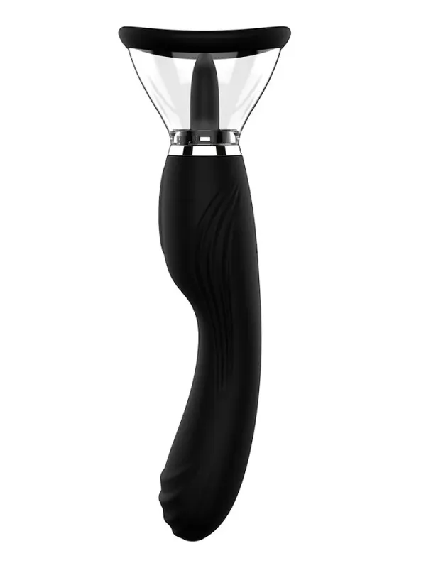 Clitoral Licking Pump With G-Spot Vibrator Vibrator
