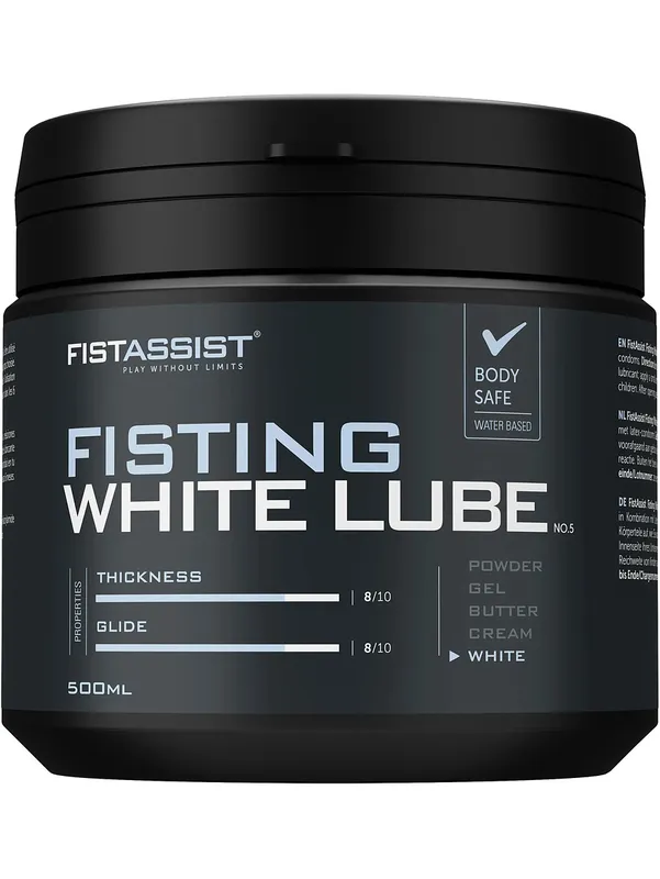 Cobeco: Fist Assist Fisting White Lube, 500 ml