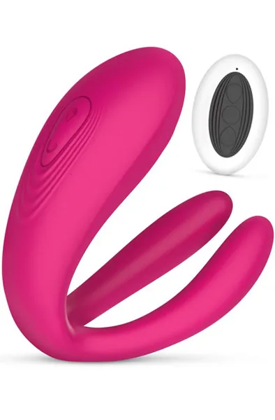 Couple Vibrator With Remote Parvibrator