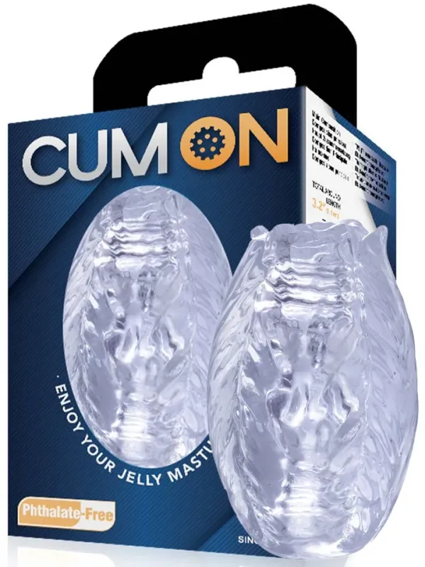 Cum On Mini Stroker Flower Bud Clear Stroker