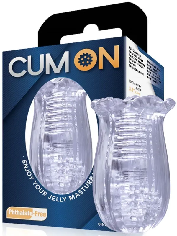 Cum On Mini Stroker Tulip Clear Stroker