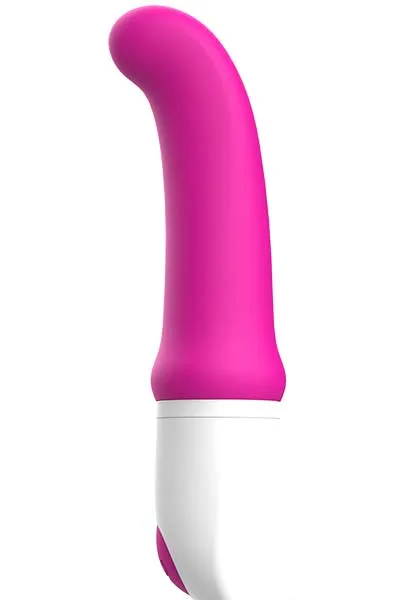 Curved Tip G-Spot 9-Vibrations Pink G-punktsvibrator