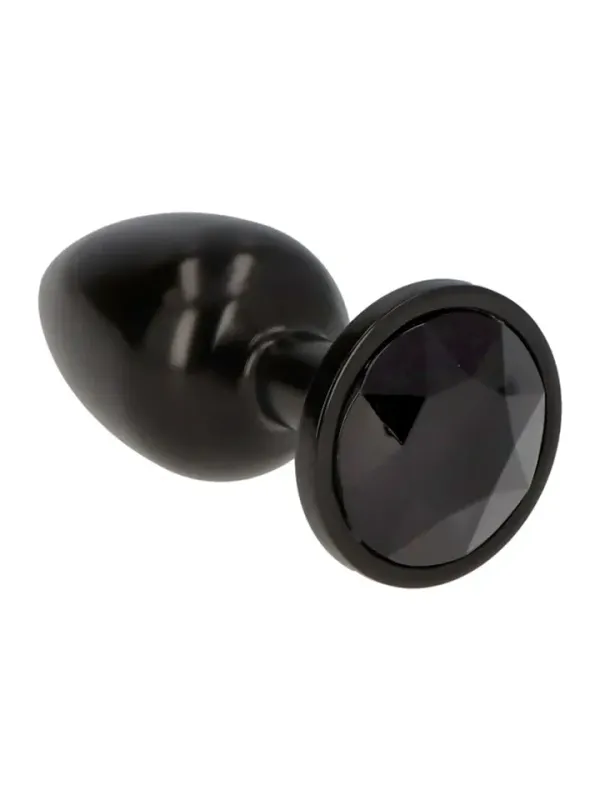 Dark Black Secret Plug Small Analplugg metall