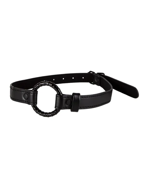 Diabolique Black Open Mouth Gag Gag