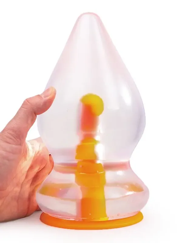 Dinoo Primal Pachy Clear 22,5 cm XXL Buttplug
