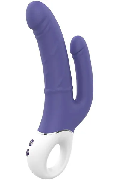 Dream Toys Vibes Of Love Double Pleasure Dubbeldildo med vibrator