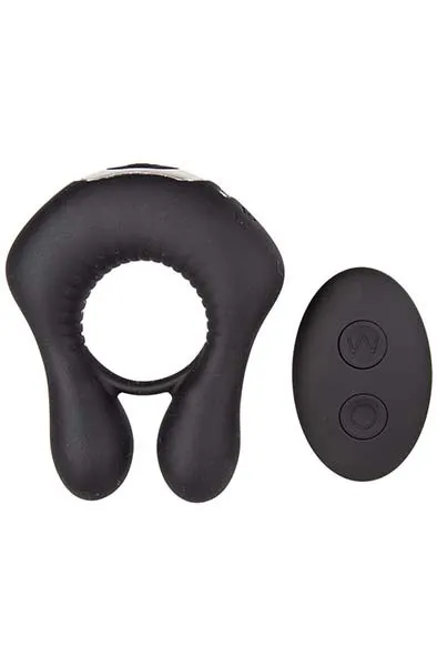 Dual Vibrating Rabbit Cock Ring With Wireless Remote Penisring med vibrator