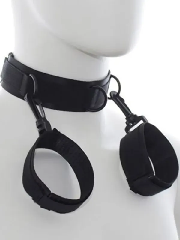 Easy Cuffs Collar Arms Restraint Handbojor & halsband
