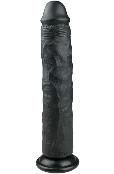 Easytoys Realistic Dildo Black 28,5 cm XL dildo