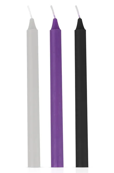 Easytoys Sensual Hot Wax Candles 3 pcs BDSM ljus