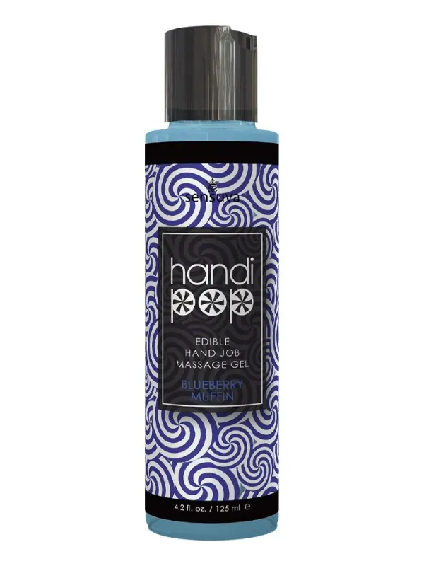 Edible Hand Job Massage Gel Blueberry Muffin 125 ml Runka skönare