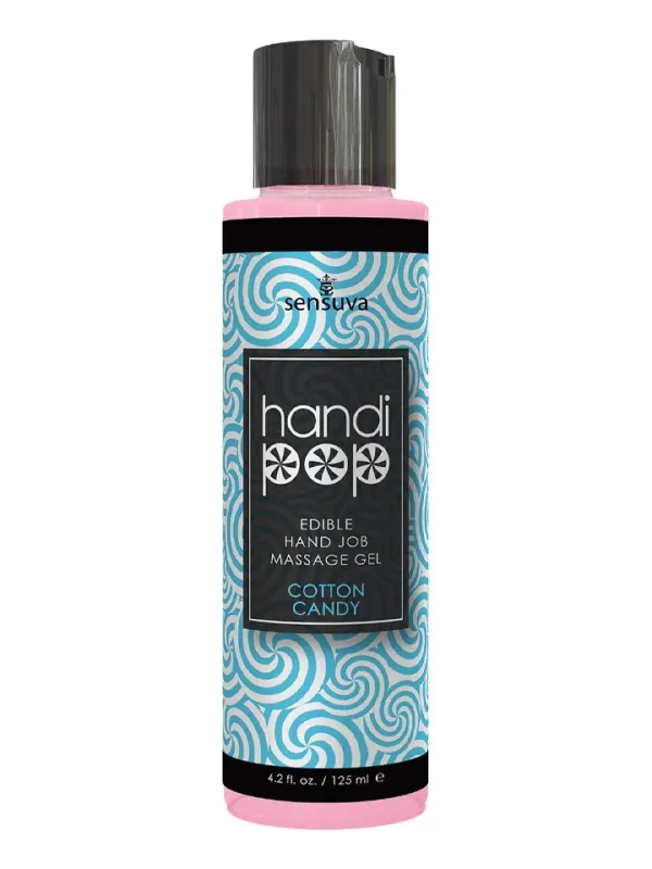 Edible Hand Job Massage Gel Cotton Candy 125 ml Runka skönare