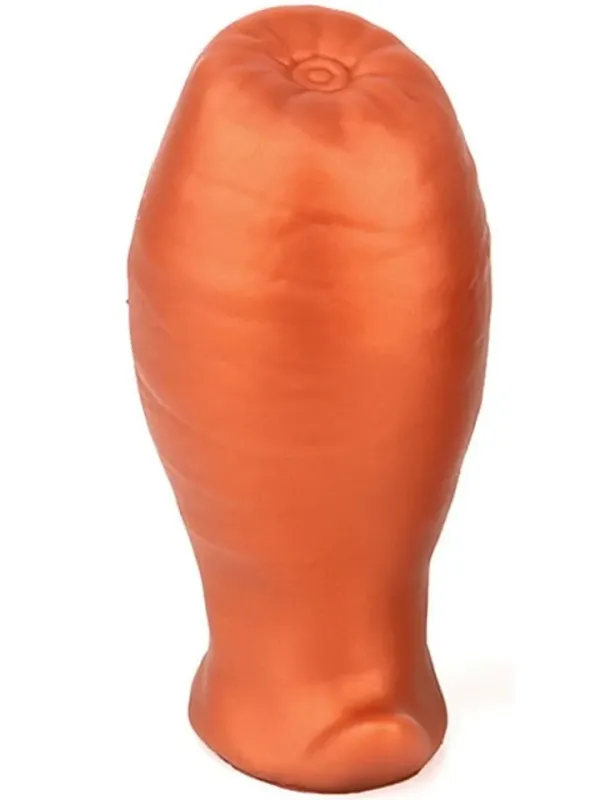 Egg Ass Plug Orange 12,5 cm XL Buttplug