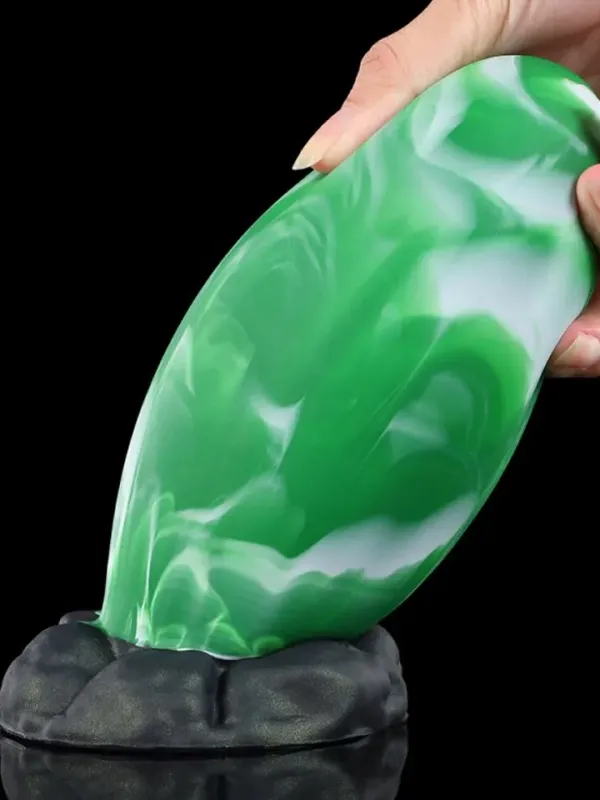 Emerald Egg Plug 15,5 cm XL Buttplug