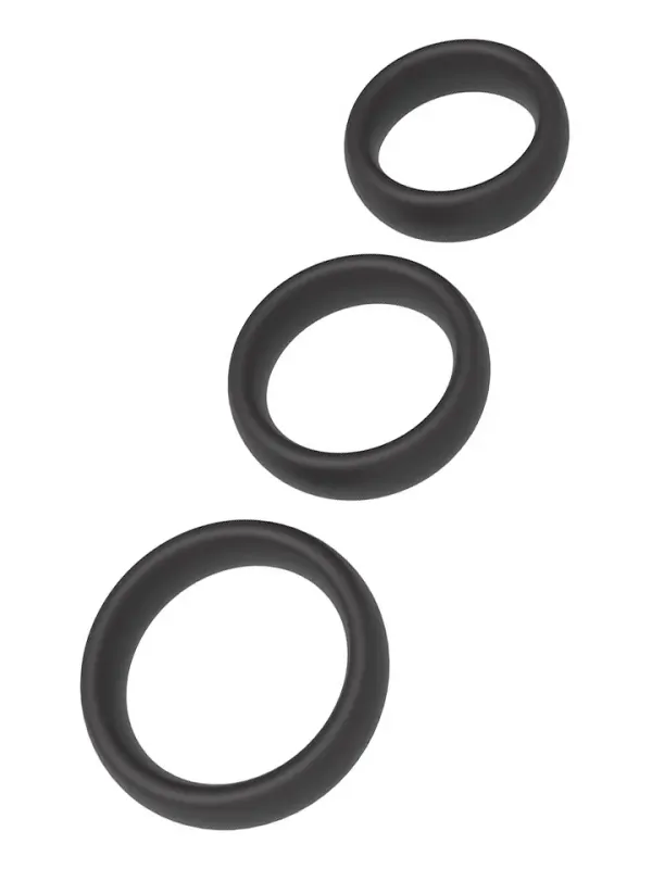 Erospace Set Of 3 Cock Rings Penisringar paket
