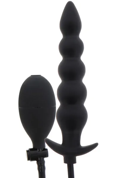 Extreme Inflatable Ribbed Plug 25 cm Uppblåsbar analplugg