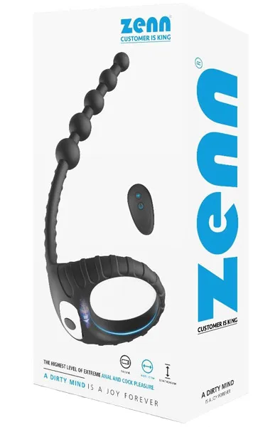 Extreme Level Of Anal & Cock Pleasure Prostatavibrator med penisring