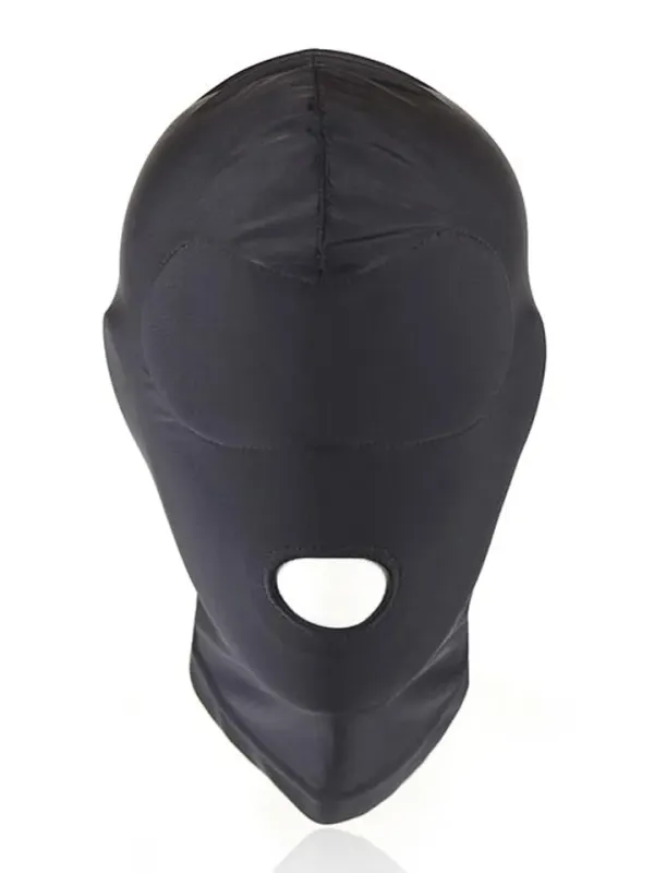 Eyes Cover Hood Black BDSM mask