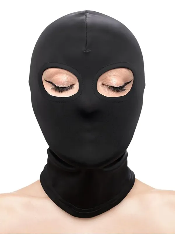 Fetish & Fashion Eyes Hood Black BDSM mask
