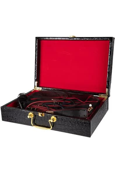Fetish Set With Wooden Box Bondagepaket