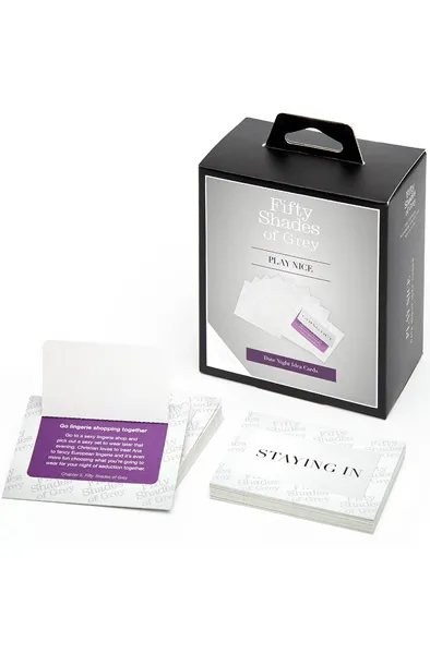 Fifty Shades of Grey Date Night Idea Cards Kortspel